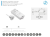AE-WBEZDPIR-10 Switch without contact PIR 230V, max.250W, cable 2m, white — Switches