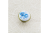 GP-0728-J4-A-04 Miner buton J 4, blue rose — Minere Retro