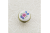 GP-0728-J4-R Miner buton J 4, spring flower — Minere Retro