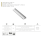 A-LG10FL-300-05 Profil orizontal de sus FL 10/4 mm, L=3 m, aluminiu — Sisteme de culisare
