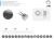 AE-WBEZD-NB Touch switch dimmable 12V DC, max.20W, cable 1500mm, chrome plated — Switches