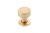 GZ-RING-1-18 Knob RING, brushed gold — Классические