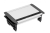 AE-PBC3GS-53BKS Through-desk power socket,  3xSCHUKO, 1.5m cable, aluminium — Furniture sockets