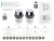 AE-BPW3S100U-53 Prelungitor COMFORT, D-100mm, 3 prize, 2xUSB, cu cablu 1.5m, aluminiu — Prelungitoare