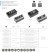 AE-PBSUC2GS-53 Recessed power socket SOFT, 2xSCHUKO, 2xUSB, 1.5m cable, aluminium — Furniture sockets