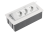AE-PBSC3GS-10N Prelungitor SOFT, 3 prize, cu cablu .5m, alb — Prelungitoare