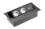 AE-PBU02GS-20 Prelungitor cu 2 prize, 2USB/5V, fara cablu, negru — Prelungitoare