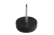 BP-SLZIGW-10 Picior plastic cu tinta, negru — Picioare și Rotile