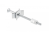 EM-SBL100-01-A Concealed worktop connector, L-100mm, steel — Kitchen accessories