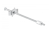 EM-SBL150-01-A Concealed worktop connector, L-150mm, steel — Kitchen accessories