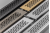 KK-W60245-M6 Resou ventilare , 245x60mm, inox — Accesorii birou