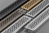 KK-W60800-M1 Resou ventilare , 484x60mm, alb — Accesorii birou