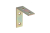 KW-FS0450-03 Angle bracket FS-04, 50x50x17mm, brass — Connecting Elements