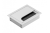LB-80X100-05 Desk cable outlet MERIDA , 80x100mm, aluminium — LED tapes