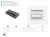 LB-80X160-20 Desk cable outlet MERIDA 80x160mm, black — LED tapes