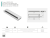 LB-80X280-05 Desk cable outlet MERIDA 80x280mm, aluminium — LED tapes
