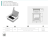 LB-K80X80-05 Desk cable outlet MERIDA , 80x80mm, aluminium — LED tapes