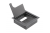 LB-K80X80-20 Trecere cablu MERIDA , 80x80mm, negru — Banda Led