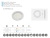 LD-CS36CB-53 Lampa LED CASTELLO cu senzor, 12V/2,8W, cu cablu 2m, alb cald — Lămpi LED