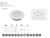 LD-TR24ZB-53 Lampa LED TREVI, 220V/4W, cu cablu 150mm, alb rece — Lămpi LED
