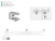 MC-J123-01 Glass shelf support J123, chrome — Shelf holders, glass fittings