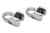 MR-TH035-KPL Sistem Djoker, set conectoare pentru sticla si bara D-25, crom — Accesorii pentru bucatarie
