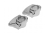 MR-WP-15-KPL Sistem Djoker, suport orizontal pentu sticla/Pal si bara cu D-25, crom — Accesorii pentru bucatarie