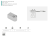 MR-WP2802-01 Rail support , D-16, chrome — Kitchen accessories