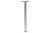 NM-A61100-02 Table leg with regulation 1100/60, satin — Furniture legs and wheel supports (rollers)