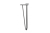 NM-ARTO-10-3R406-20M Leg ARTO10-3R406, black matt — Furniture legs and wheel supports (rollers)