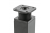 NM-DAK26-100-20 Adjustable leg DAK-26 / DAK-27, H-100, black — Furniture legs and wheel supports (rollers)