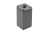 NM-DAK26-80-20 Adjustable leg DAK-26 / DAK-27, H-80, black — Furniture legs and wheel supports (rollers)