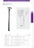 NM-F50870-01 Picior F-50 cu reglare, pliabil, crom — Picioare și Rotile