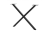 NM-INDUSTRIA-X20-20M Leg INDUSTRIA X, H-710,L-820, profile 20, black matt — Furniture legs and wheel supports (rollers)