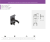 NM-KL-DPL-20 Leg clip DPD, H-100/150, black — Furniture legs and wheel supports (rollers)