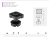 NM-MLA-85-125 Picior MLA-85 cu reglare, H=85-125, negru — Picioare și Rotile