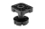 NM-MLA-95-145 Adjustable leg MLA-95, H=95-145, black — Furniture legs and wheel supports (rollers)