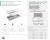 OC-A0180-06 Two tier dish drying rack, L-800mm, brushed steel — Kitchen accessories