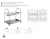 OC-A0350K-06 Two tier dish drying rack A03, brushed steel — Kitchen accessories