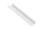 PA-GLAX3M-AL-10 LED aluminium profile GLAX, recessed, L-3 m, white — Furniture accessories