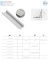 PA-GLAXKT-AL Glax corner profile, 2m, aluminium — Furniture accessories