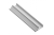 PA-GLAXNBJ3M-AL GLAX aluminium edge profile-single-sided, L-3 m, aluminium — Furniture accessories