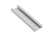 PA-GLAXNK-AL GLAX profile surface mounted, L-2 m, aluminium — Furniture accessories