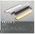 PA-VELLO-L4M-06 Profile VELLO L, handleless system, 4m, brushed steel — Furniture accessories