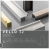 PA-VELLO-TJ3M-20M Aluminum profile, handleless system VELLO, T one-sided, 3m, black matt — Furniture accessories