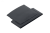 PA-ZASGLAX-20M GLAX LED profile cap, 10 pcs. in blister, black — Furniture accessories