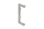 PA-ZASVELLO-CN-06 End cap for C profile VELLO, brushed steel — Furniture accessories