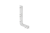 PA-ZASVELLO-LNP-10 End cap for L profile VELLO, white, right  — Furniture accessories