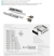 PB-0SHX-400-A Undermount drawer slide with soft closing 0SHX, L-400 — Направлеющие
