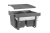 PB-45-002X15-60A Trash bin PRACTI ECO 450, 2х15l, on a guide with a closer, anthracite — Kitchen accessories